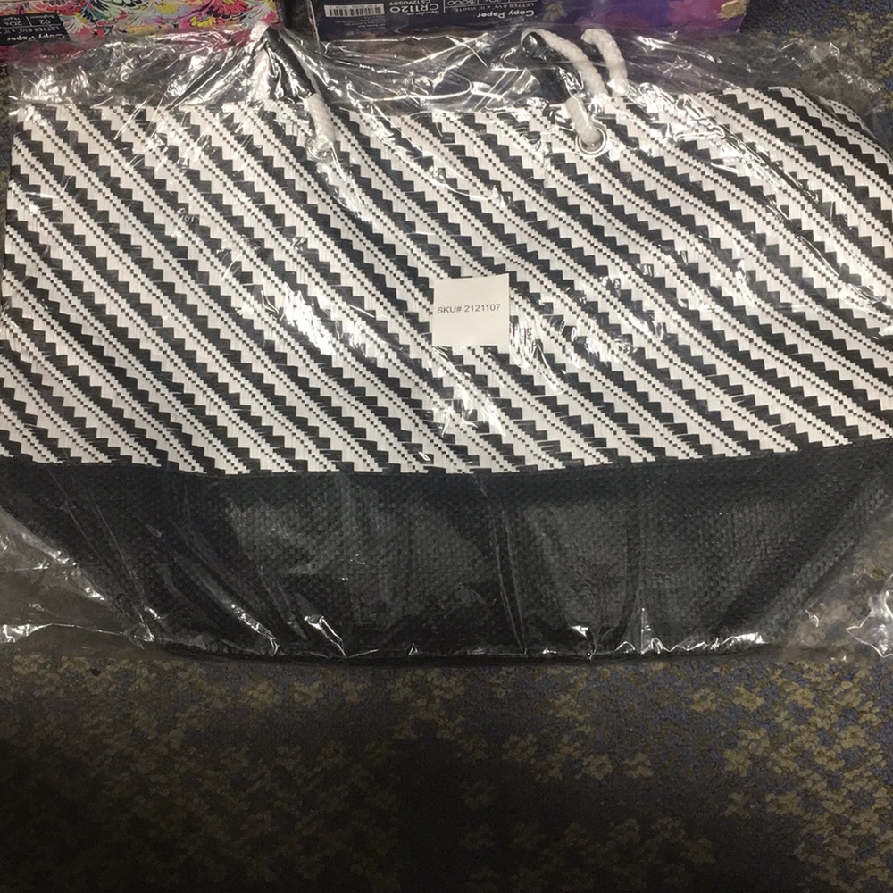 New beach bag